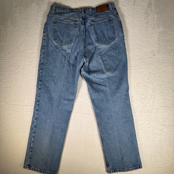 Vtg Jones Sport High Rise Mom Jeans Size 16 in Medium Wash Denim - Picture 4 of 8
